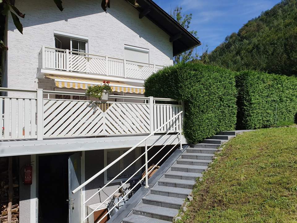 Eigentumswohnung mit Garten in absoluter Ruhelage im Alpenvorland