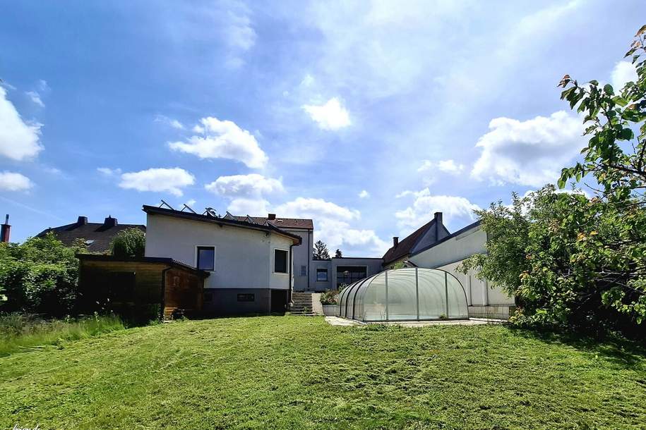 Super Liegenschaft: 6 Zimmer, Pool, Wintergarten und Garage – Ihr neues Zuhause!, Haus-kauf, 525.000,€, 7053 Eisenstadt-Umgebung