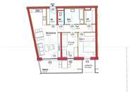 Moderne 75m² Wohnung, Erstbezug,gefördert, Miete mit Kaufoption