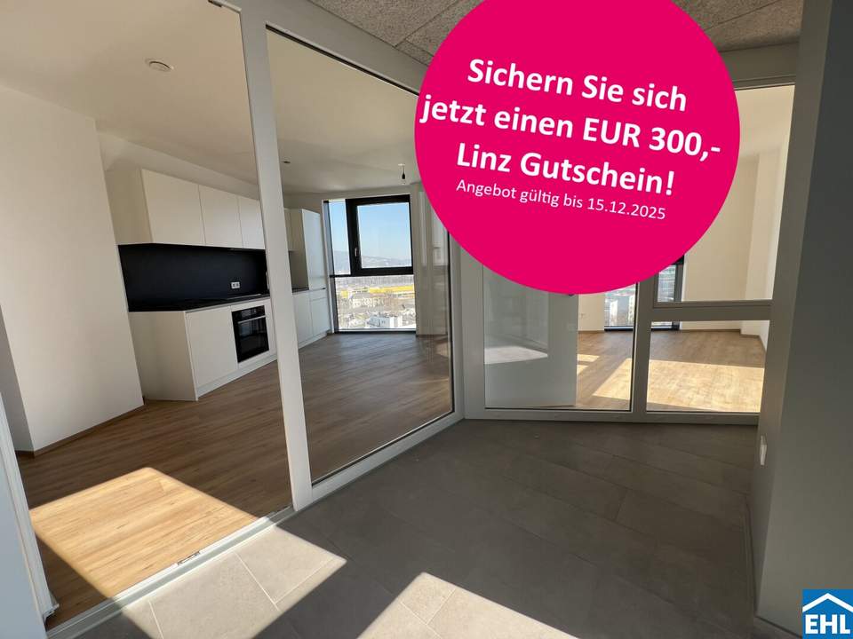 Perfekt für WG`s – 3 getrennte Zimmer und großzügige Loggia