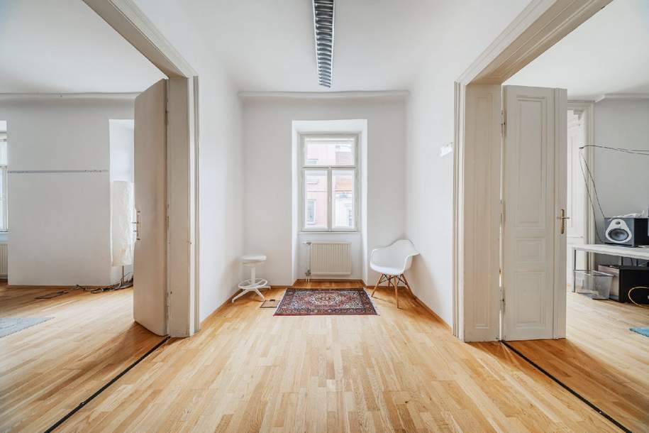 Repräsentatives Altbau Bürojuwel im Herzen von Margareten zu mieten, Gewerbeobjekt-miete, 3.224,40,€, 1050 Wien 5., Margareten