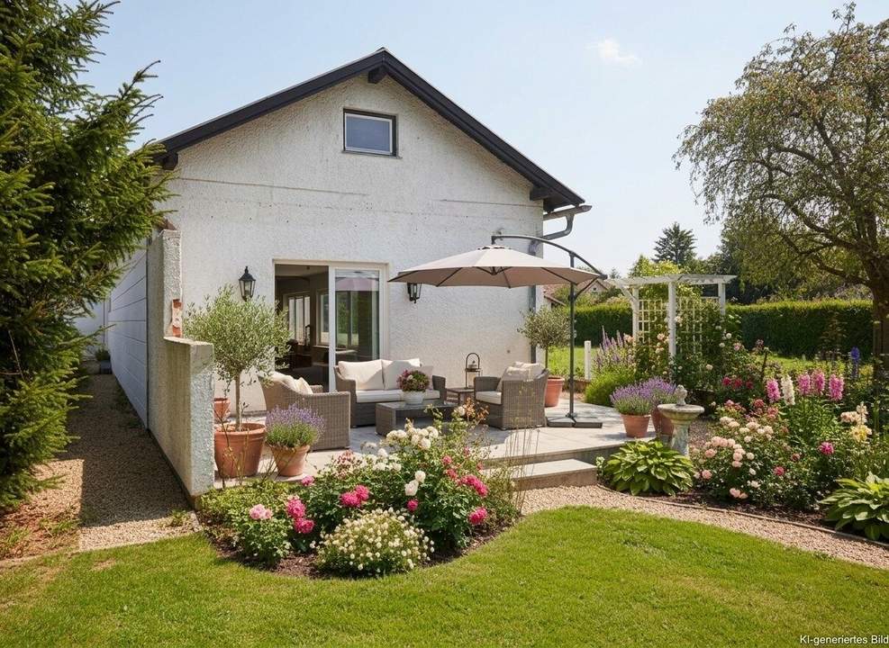 Neuer Preis! Bad Vöslau! Sanierungsbedürftiger entkernter Bungalow zum Kauf mit großem Garten!
