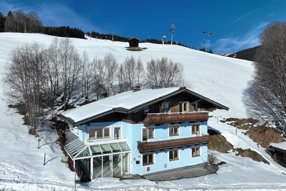 Landhaus am Bernkogellift in Saalbach mit touristischer Nutzung, Ski in - Ski out!, Haus-kauf, 2.990.000,€, 5753 Zell am See