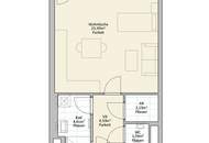 Charmante und moderne 1-Zimmer-Wohnung mit Balkon