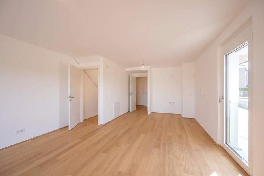 ++NEU++ Perfekt geschnittene 2-Zimmer NEUBAUwohnung mit großzügiger Freifläche!, Wohnung-kauf, 469.000,€, 1140 Wien 14., Penzing