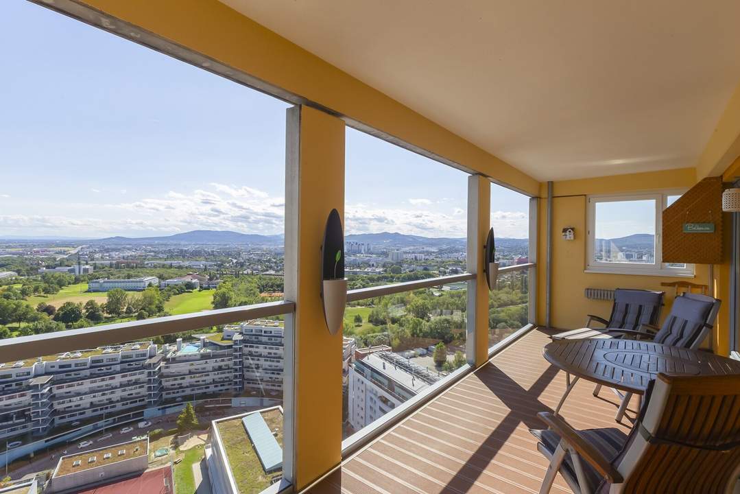 Carl-Appel-Straße, Blick über Wien - 3 Zimmer Neubau mit 19,11m2 Loggia