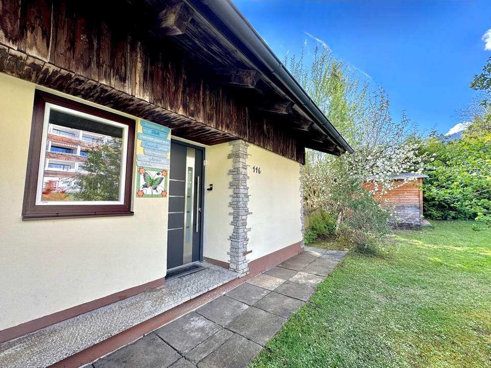 NEUER PREIS!! Renovierte Bungalowhälfte mit privatem Garten in der Sonnenalm