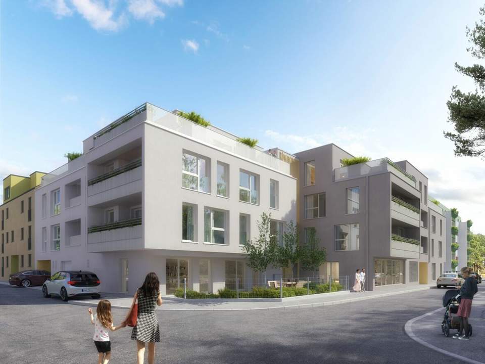 BAUBEGINN! gut geschnittene 4 Zi Gartenwohnung_EDMUND