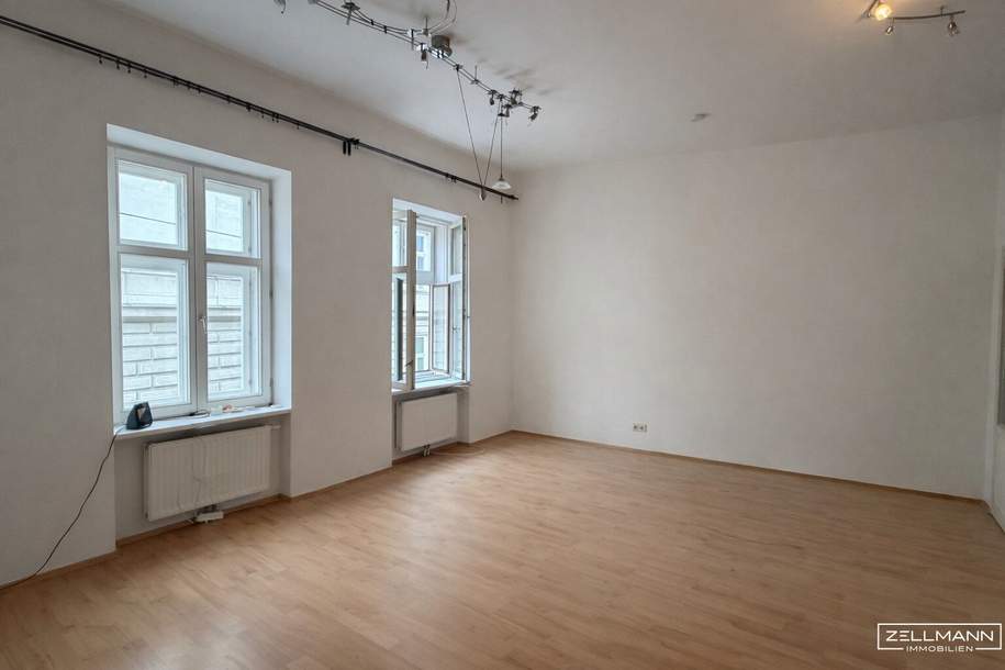 2 Zimmer Wohnung mit Potential am Kirchenplatz | ZELLMANN IMMOBILIEN, Wohnung-miete, 999,00,€, 1230 Wien 23., Liesing