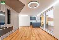 Stilvolle Dachgeschosswohnung inkl. Einbauküche und Terrasse – Luxuswohnen auf höchstem Niveau!