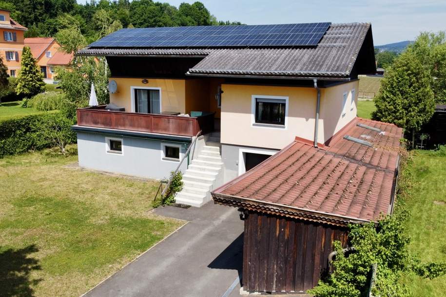 Einfamilienhaus saniert - großes Grundstück - 4 km nach Graz. Wohnkeller über die gesamte Fläche!, Haus-kauf, 329.000,€, 8141 Graz-Umgebung