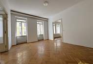 ROHDIAMANT IN TOPLAGE! U6 DIREKT. SANIERUNGSBEDÜRFTIGE 3,5 ZIMMER. FISCHGRÄTPARKETT.