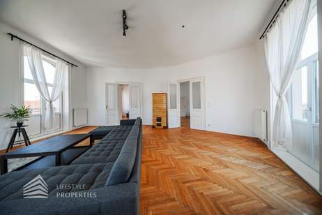 Helle 5-Zimmer Wohnung mit Balkon, Nähe Westbahnhof, Wohnung-kauf, 1.084.000,€, 1060 Wien 6., Mariahilf