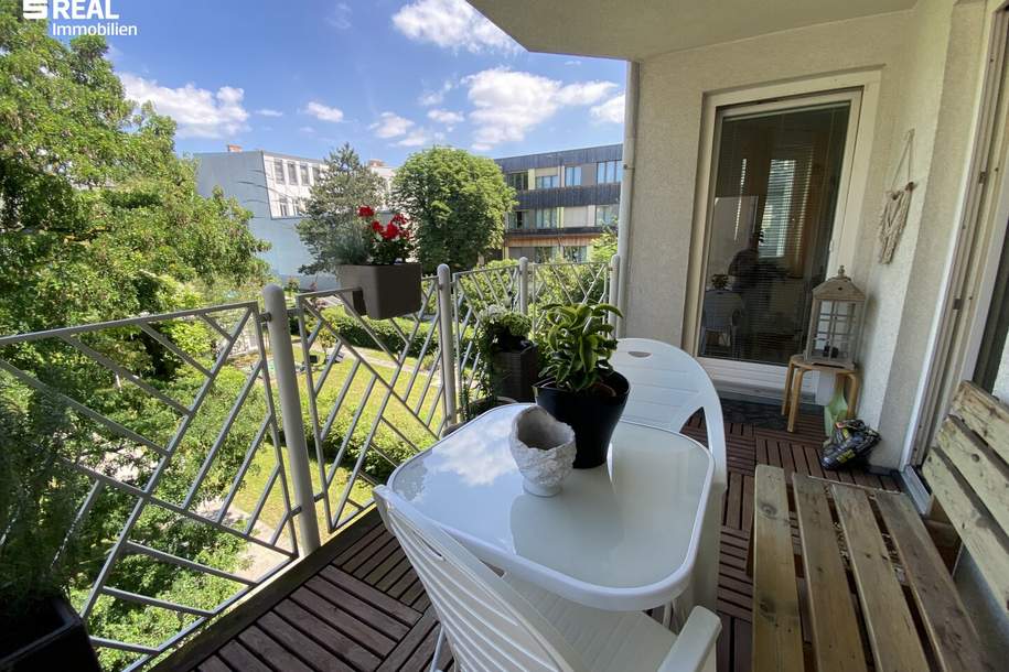 Grünlage, 4 Zimmer, Balkon &amp; Garagenplatz, Wohnung-kauf, 415.000,€, 1140 Wien 14., Penzing