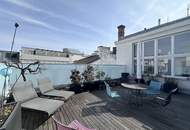 UNBEFRISTETE Traumwohnung im DG mit großer Terrasse nähe Karsplatz!