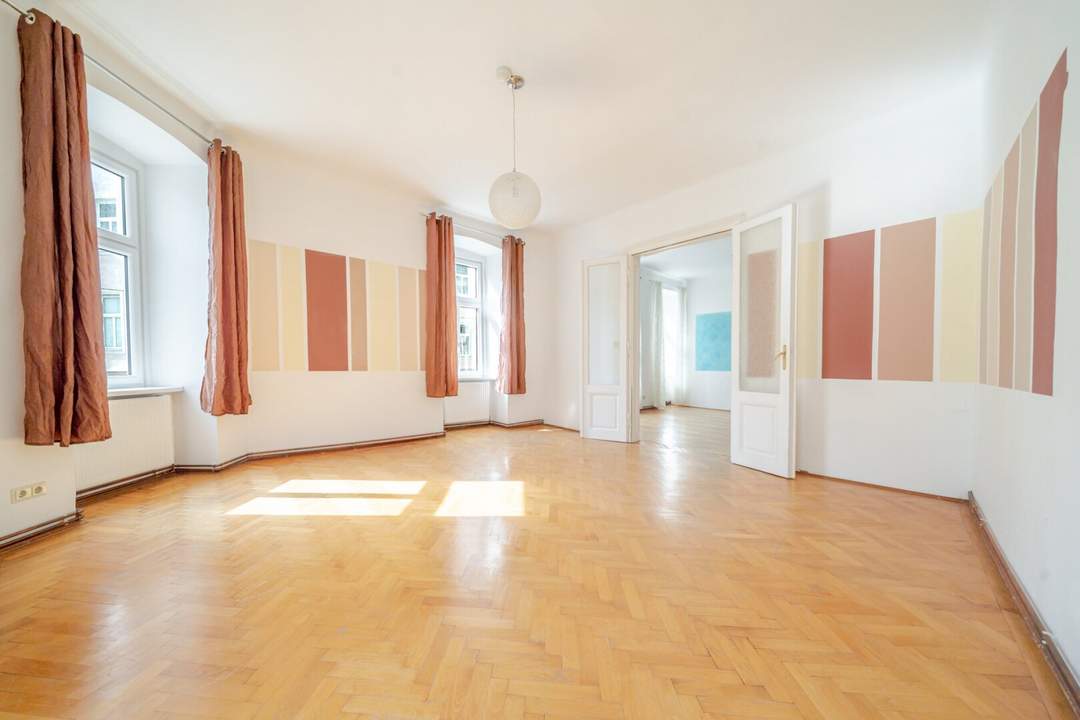 From Old to Gold – Altbauwohnung mit Entwicklungspotenzial