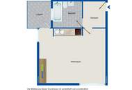 Großzügige Dachgeschoss Garconniere mit Loggia in Wattens