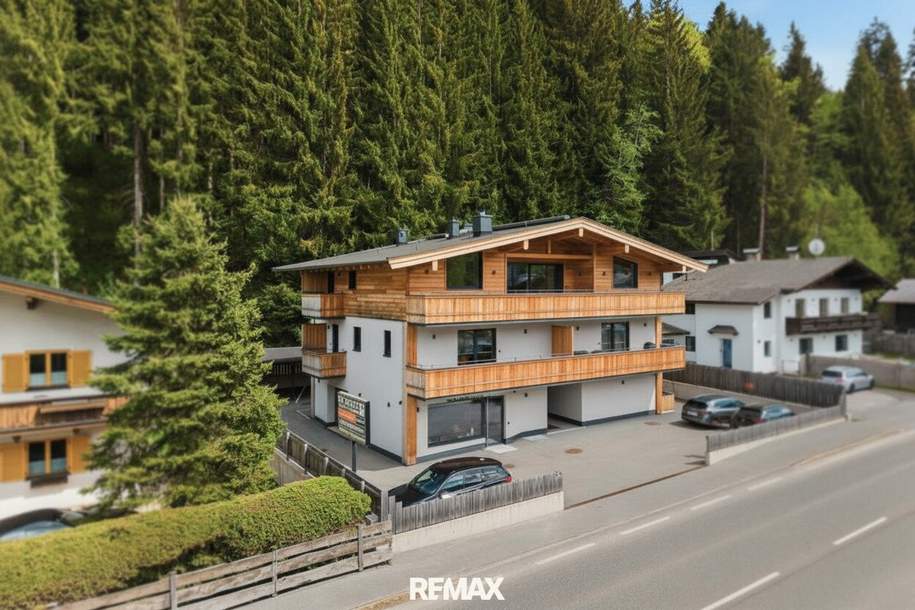 Mit dem Lift direkt in Ihr neues exklusives Penthouse mit Glaskamin und Traum Ausblick in Aurach bei Kitzbühel -, Wohnung-kauf, 1.190.000,€, 6371 Kitzbühel
