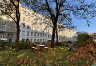 Charmante 2-Zimmer-Dachgeschosswohnung mit Süd-Terrasse und Kühlung nähe Arenbergpark