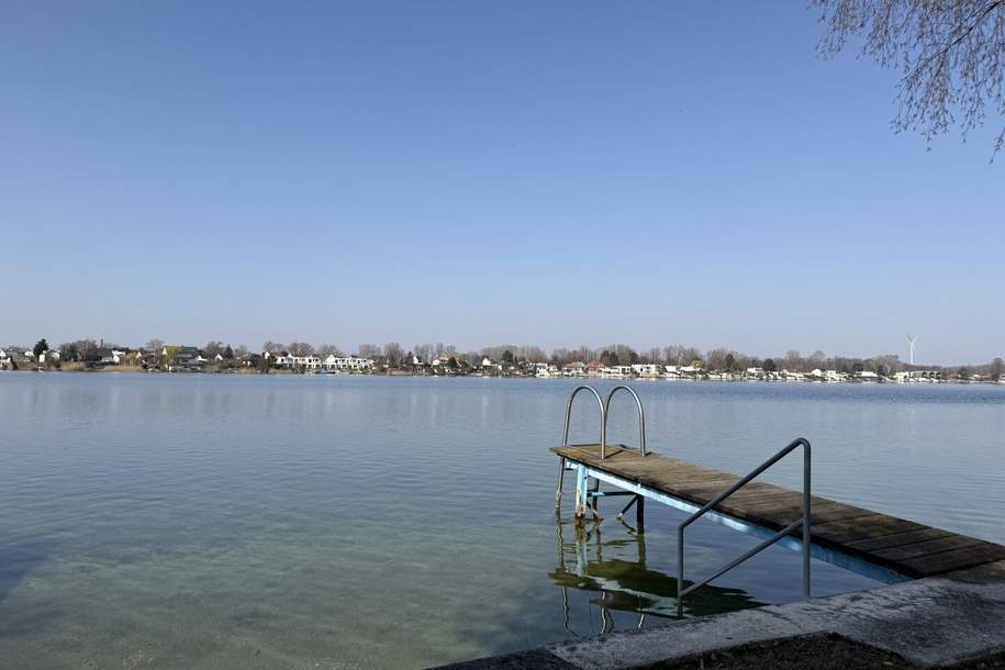 UFERPARZELLE mit renoviertem Badehäuschen und eigenem Badesteg auf Pachtgrund - zu verkaufen, Haus-kauf, 98.000,€, 2491 Eisenstadt-Umgebung