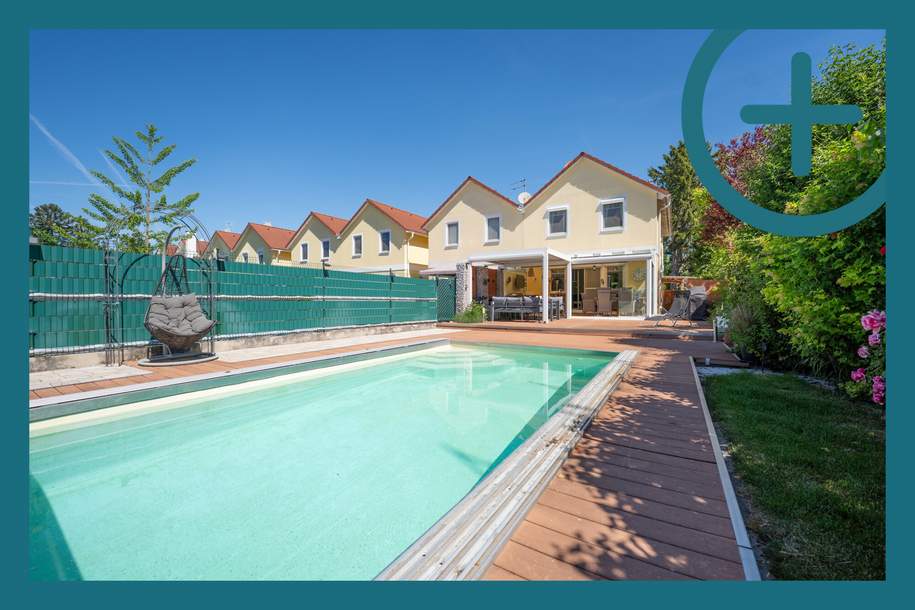 Einziehen & Wohlfühlen: Gartenidylle und Pool, Wohnung-kauf, 599.000,€, 1220 Wien 22., Donaustadt