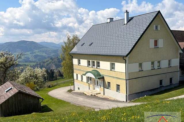 Vermiete Bauernhaus in exklusiver Panoramalage in sonniger Höhenlage!, Haus-miete, 3340 Waidhofen an der Ybbs(Stadt)