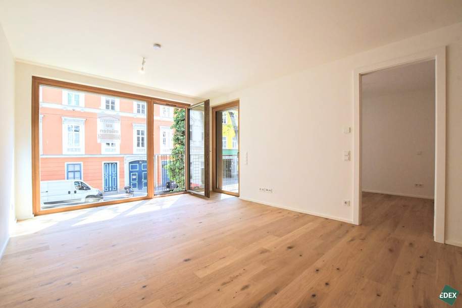 ERSTBEZUG | Ruhige 2-Zimmer-Wohnung mit schöner Loggia, Wohnung-miete, 1.450,00,€, 1070 Wien 7., Neubau