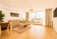 Dachgeschosswohnung mit 2 Terrassen nahe Augarten – Ruhelage & Fernblick