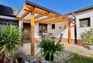 Gepflegtes Haus mit uneinsehbarem Garten