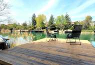 Einmalige Rückzugsoase direkt am Donau-Oder-Kanal