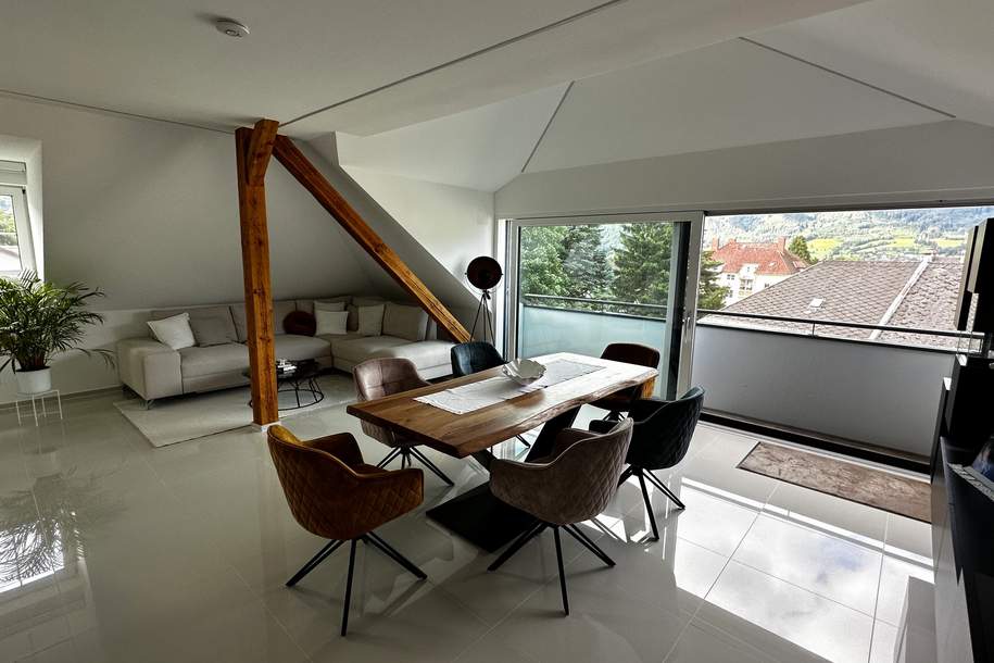 exclusive Dachgeschoss-Wohnung 82m² im Zentrum von Kirchdorf/Krems, Klima, LED, teilmöbliert,... (Provisionsfrei), Wohnung-kauf, 325.000,€, 4560 Kirchdorf an der Krems