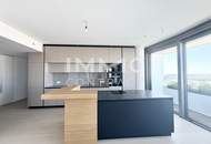 DANUBEFLATS: Stephansdom, Kahlenberg, Neue Donau - alles im Blick! Gym, Pool, Spa, Lounges, Doorman