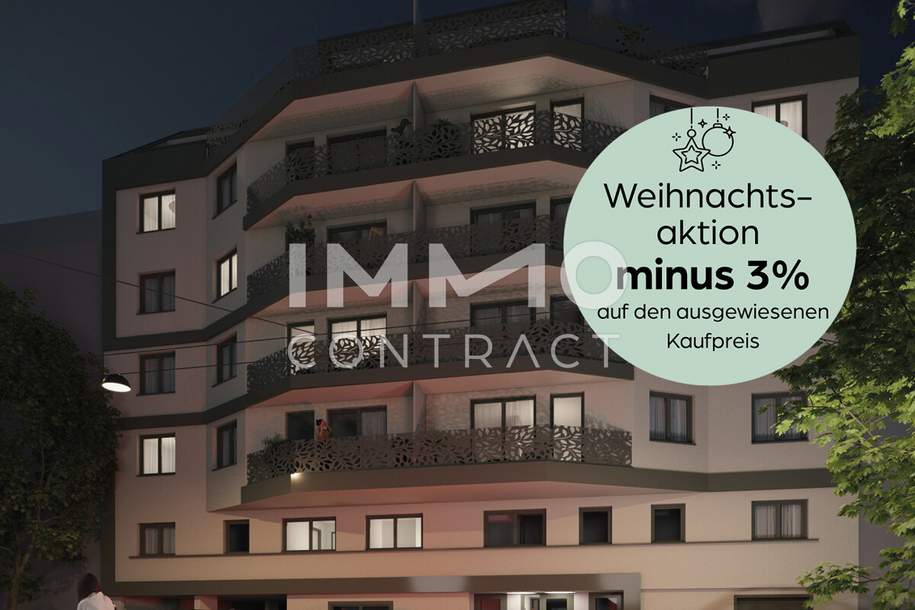 Weihnachtsaktion - 3 % + 3 Jahre keine Heizkosten bezahlen + Keine Provision!, Wohnung-kauf, 495.282,€, 1030 Wien 3., Landstraße