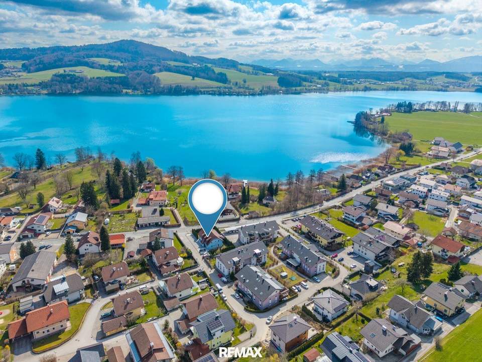 Seeblick-Residenz mit Balkon & Ausbaupotenzial in Seeham