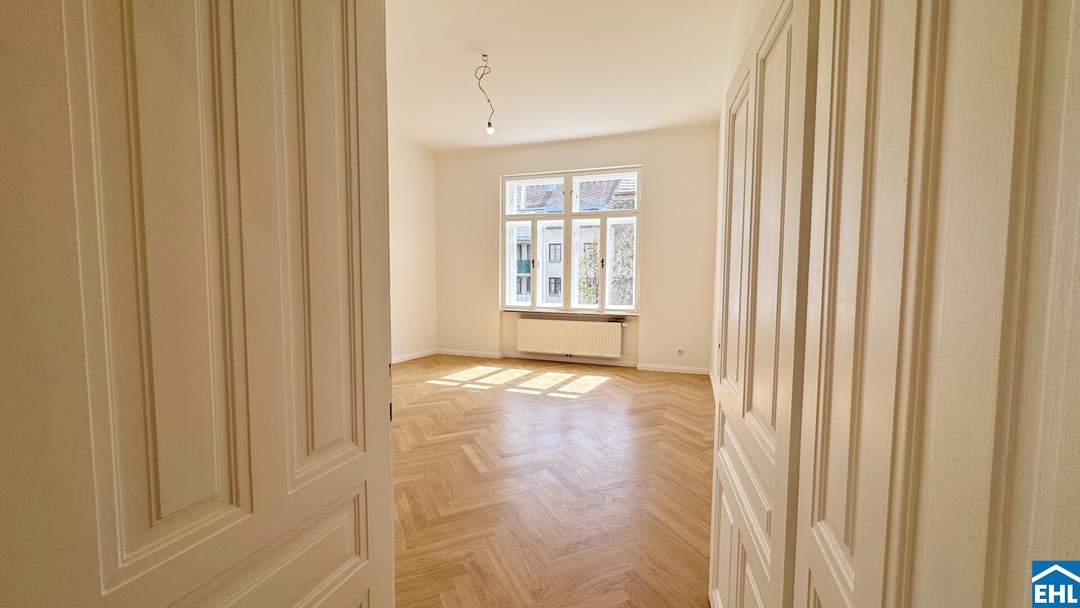 Nähe Ungargasse: 2 Zimmer-Altbauwohntraum im Innenhof (Balkonanbau möglich)!