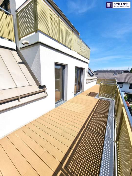 Preissturz! Riesenterrasse zum Zwergenpreis! 4 Zimmer + Luftwärmepumpe + Grünblick + Komplett hofseitig + Riesige Terrasse + TOP Neubau + Tiefgarage im Haus + Perfekte Raumaufteilung!