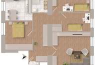 4-Zi-Wohnung mit guter Infrastruktur! Familienhit oder ideal fürs Home Office!