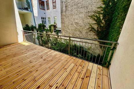Stilvolle Altbauwohnung mit großer Loggia &amp; Lift | PROVISIONSFREI | 1060 Mariahilf (Provisionsfrei), Wohnung-kauf, 556.500,€, 1060 Wien 6., Mariahilf