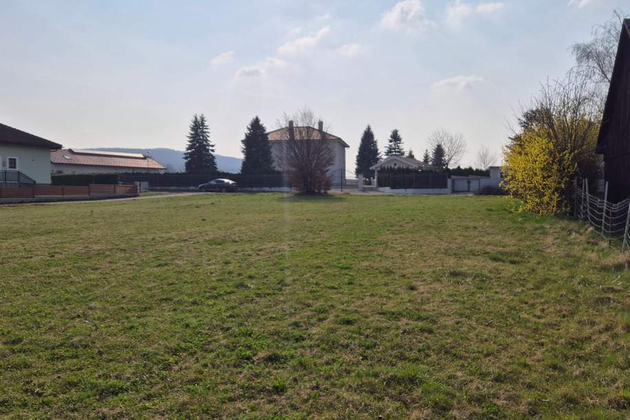 FAST EBENE, SONNIGE BAUGRUNDSTÜCKE IN RUHIGER DORFLAGE, Grund und Boden-kauf, 3062 Sankt Pölten(Land)