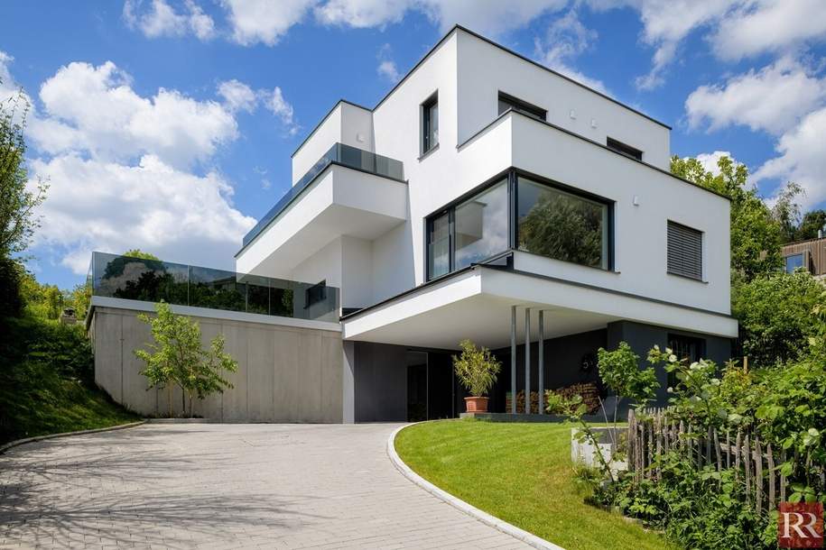 Ziegelmassiver Premium-Neubau mit Weitblick, Haus-kauf, 1.830.000,€, 3400 Tulln