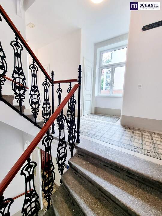 Neuer Preis! Entzückende Altbauwohnung - Selbst Gestalten! Sanierungsbedarf! U-Bahn ums Eck + Traumhaft renoviertes Altbauhaus + Optimalste Infrastruktur und Anbindung!