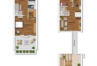 Ruhige 3-4-Zimmer-Wohnung mit privater Dachterrasse neben Trillerpark
