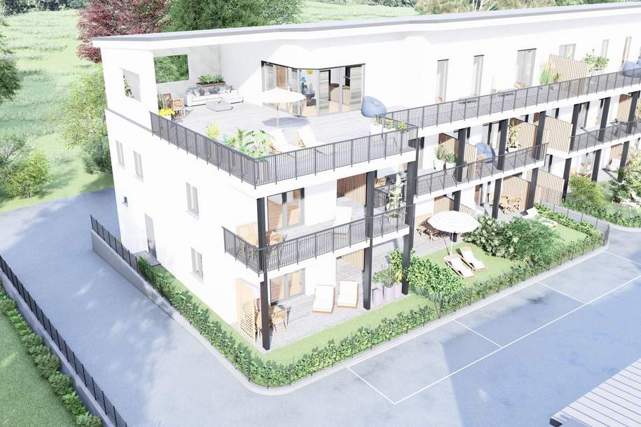 Voitsberg: NEUBAU - EIGENTUMSWOHNUNG - Barrierefrei mit Burgblick-Provisionsfrei für den Käufer, Wohnung-kauf, 285.000,€, 8570 Voitsberg
