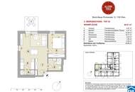 2-Zimmerwohnung mit Balkon! Hohe Qualität trifft Effizienz - Smart Wohnung im Sonnwendviertel