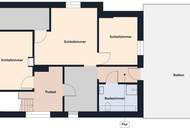 Haus mit wunderbarem Ausblick auf 1.635 m² Grund