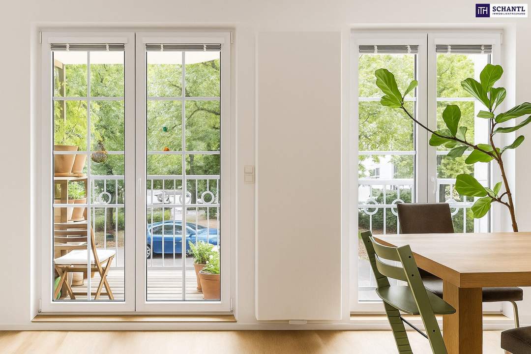 Stark reduziert! Charmante 3-Zimmer-Wohnung mit Urlaubsfeeling – eigener Garten & zwei Balkone in Währinger Toplage