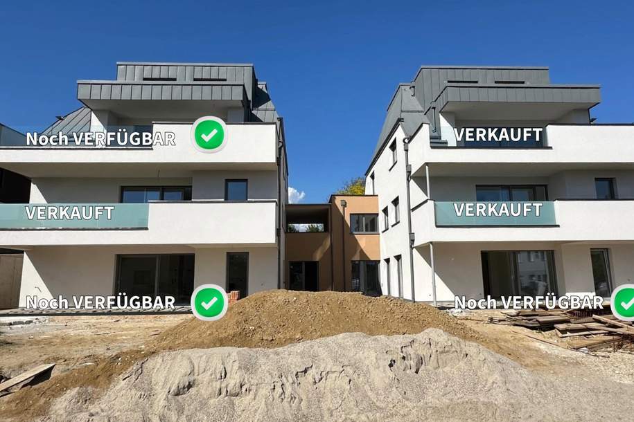 LINZ / FROSCHBERG: NEUBAUPROJEKT - EIGENTUMSWOHNUNG ca. 98,64 m² Wohnfläche, 4 Zimmer + Balkon, inkl. Carportstellplatz, Wohnung-kauf, 739.000,€, 4020 Linz(Stadt)