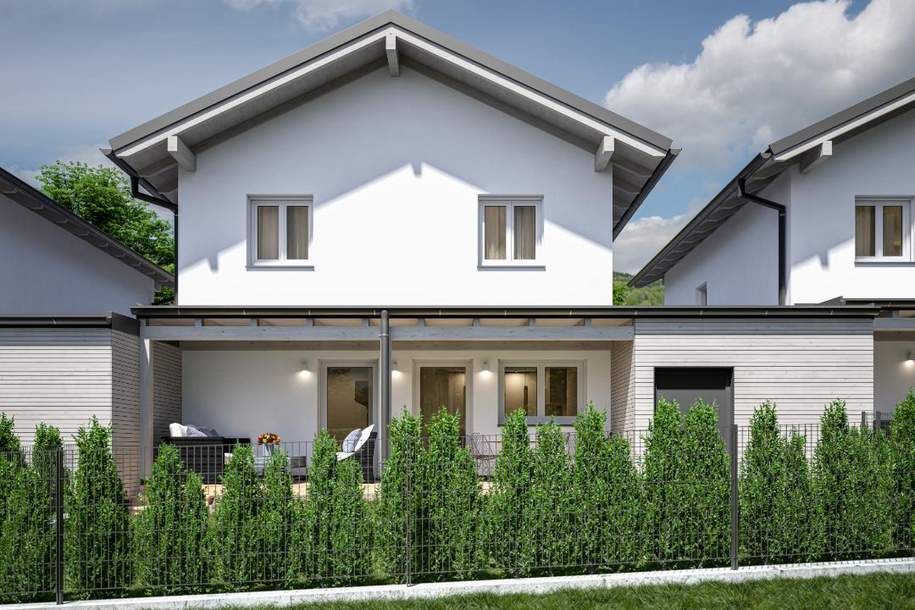 Teilfertiges Reihenmittelhaus, Haus-kauf, 380.440,€, 5233 Braunau am Inn