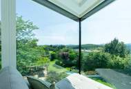 Luxus im Grünen: Architektenvilla mit mediterranem Flair und Alpenpanorama