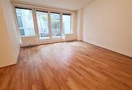 NUSSDORFER PLATZ, GREINERGASSE, gepflegte 74 m2 Neubau mit 22 m2 Terrasse, 2 Zimmer, Komplettküche, Parketten, Wannenbad, Garagenplatz